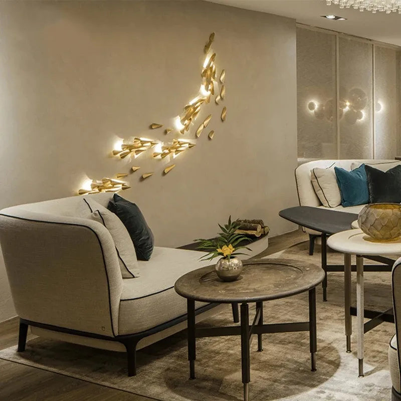 Modern LED Wall Lamp for Living Room Bedroom Aisle Stair Background Wall Decor