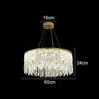 Crystal Chandelier: Luxury Bedroom & Living Room Lighting