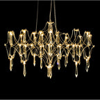 Crystal Chandelier Ceiling Pendant Light for Living Dining Bedroom Home Lighting
