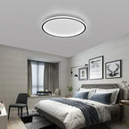 Modern Round LED Ceiling Lights Iron Mounted Dimmable Indoor Lighting