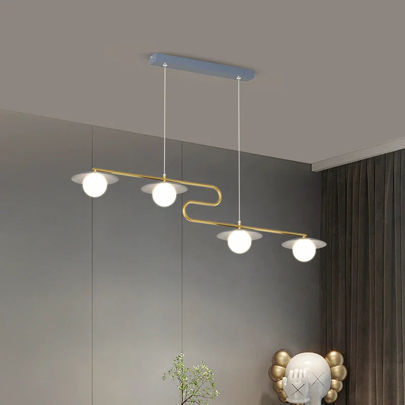 LED Dining Room Chandelier - Dimmable Ceiling Lighting Fixture