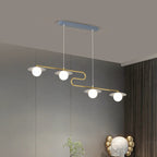 LED Dining Room Chandelier - Dimmable Ceiling Lighting Fixture