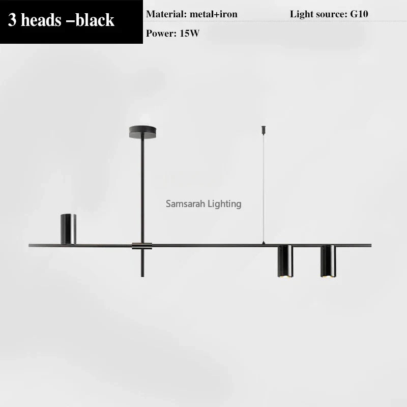 Modern LED Chandelier Pendant Light for Home Kitchen Bedroom Restaurant Counter