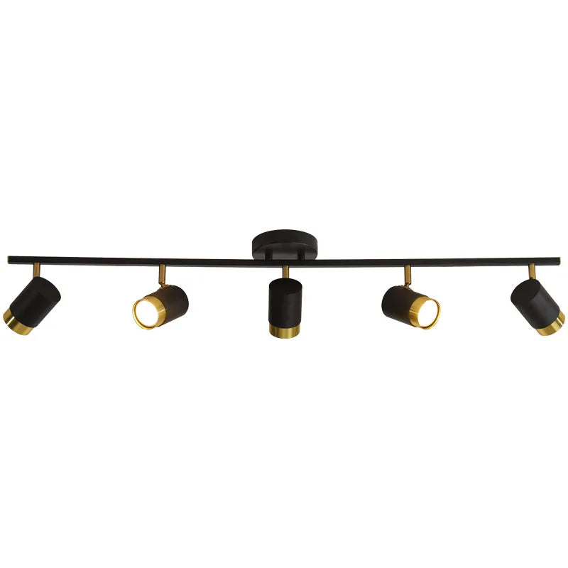 Modern Black LED Ceiling Chandelier Spotlight for Living Room, Bedroom, Dining - Light Fixtures