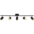 Modern Black LED Ceiling Chandelier Spotlight for Living Room, Bedroom, Dining - Light Fixtures