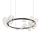 Glass Ball G9 LED Chandelier: Modern Minimalist Nordic Design