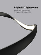 Modern Minimalist LED Ceiling Lamp for Bedroom and Book Room