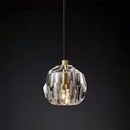 K9 Crystal Pendant Lights: Modern Nordic Gold Hanging Lamp for Living Room, Kitchen Home Decor.