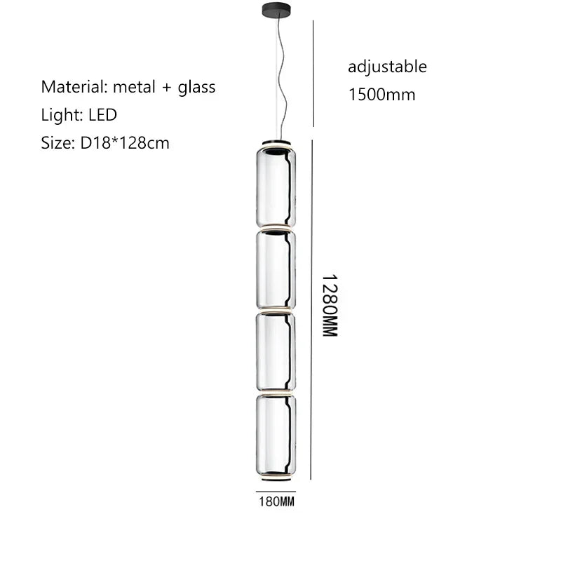 Nordic Minimalist Chandelier Led Pendant Light by for Home Decor and Lighting Fixtures