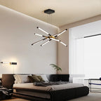 Dimmable LED Ceiling Chandelier, Modern Interior Lighting for Dining Room, Bedroom, Living Room
