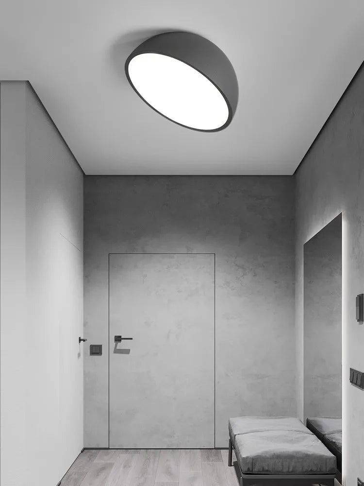 LED Semicircular Ceiling Light for Bedroom, Aisle, Balcony - Modern & Creative Lighting Fixtures