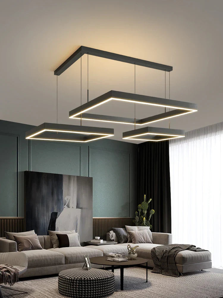 Modern LED Chandelier for Home Interior Decor Bedroom Living Room Lighting