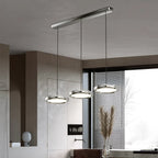 Modern LED Circle Pendant Chandelier for Dining Room & Kitchen