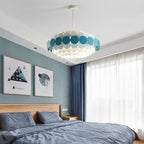 Modern Minimalist Ceiling Chandelier LED Pendant Light for Living Room Bedroom
