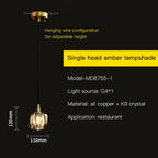 Elegant Rotating Staircase Pendant Lamp with Double Hollow Design