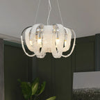 Tassel Crystal Chandelier: Luxe Lighting for Home, Restaurant, Hotel Decor