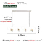 Strip Chandelier: Modern Minimalist Dining Room Lamp for Restaurant, Bar, and Home