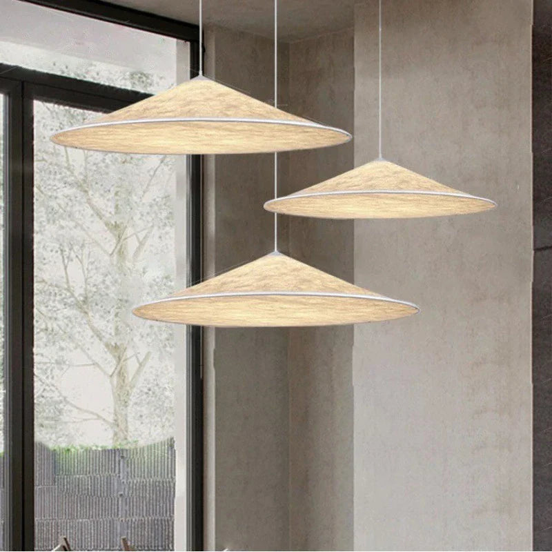 Nordic Silk Pendant Lamp Modern Hill Light | Hanging Lighting Fixtures