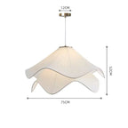Nordic Simple Cloth Chandelier LED Pendant Light for Living Room & Bedroom