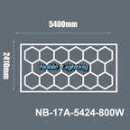 Honeycomb Hexagon LED Ceiling Light for Hair Salon & Auto Detailing