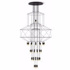 Wireflow Chandelier Pendant Light for Modern Kitchen Living Room Décor