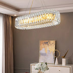 Crystal LED Ceiling Chandelier: Elegant European Home Décor Pendant Lights