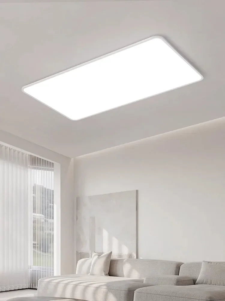 LED Ceiling Light: Nordic Style Ultra Thin Square Lamp for Living Room and Bedroom