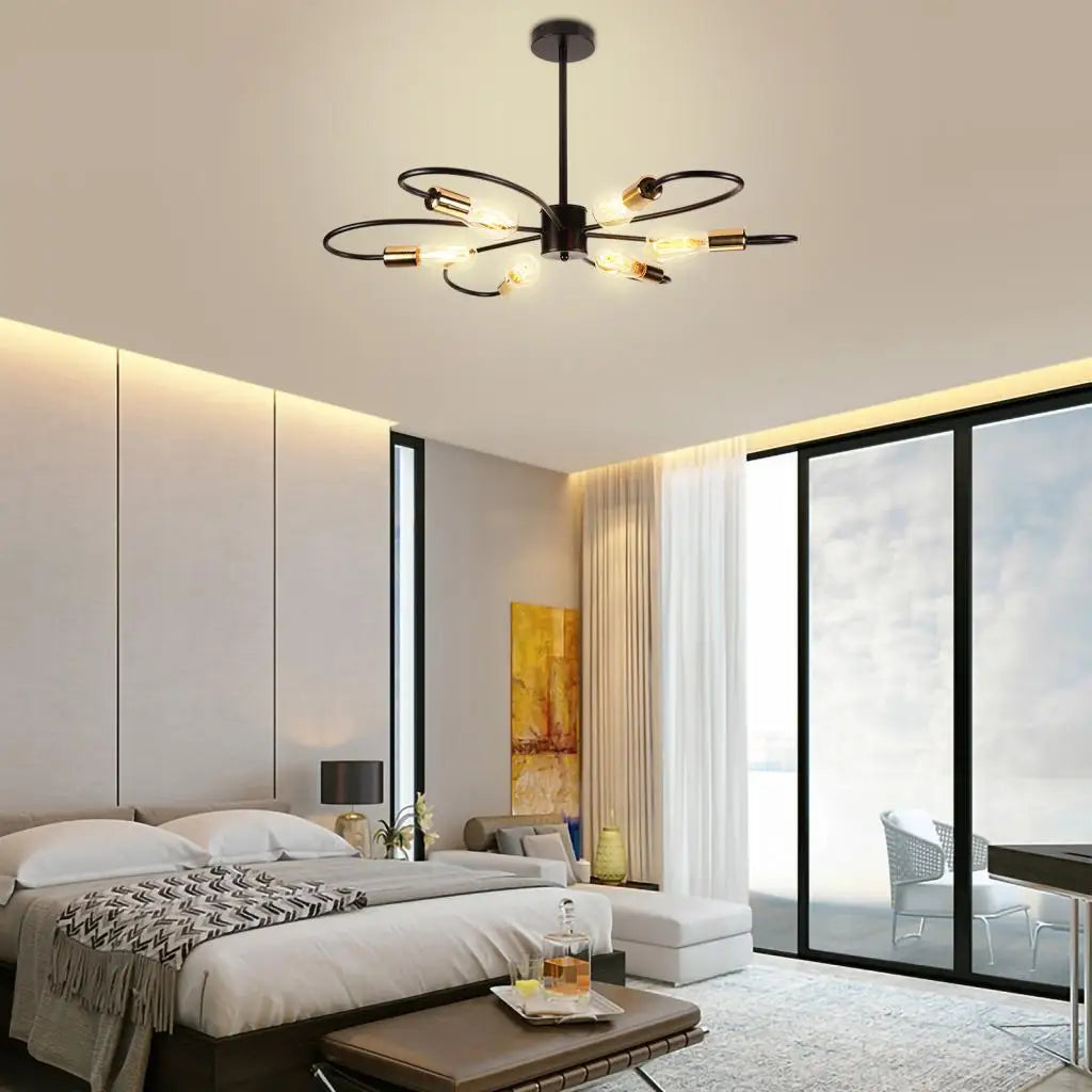 Modern LED Ceiling Chandeliers for Living Room Dining Bedroom - Nordic Pendant Light