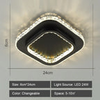 Nordic LED Ceiling Chandelier Acrylic Decor Modern Indoor Lighting