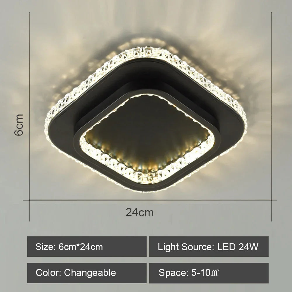 Nordic LED Ceiling Chandelier Acrylic Decor Modern Indoor Lighting