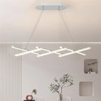 Modern Dimmable LED Chandelier for Long Dining Table, Kitchen, Bar - Pendant Lights