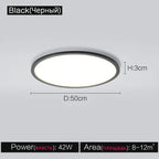 Modern Round LED Ceiling Lamp for Living Room, Bedroom, Dining Room, Balcony, and Corridor