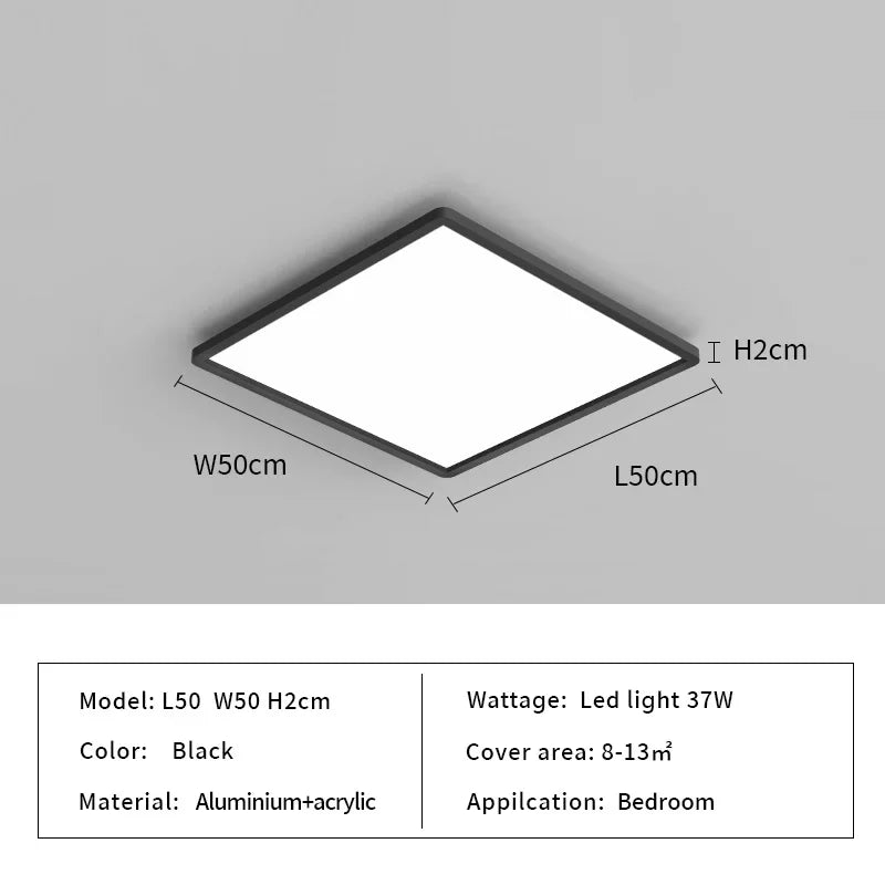 LED Ceiling Lights for Home Deco - Minimalist Modern Lighting Fixture