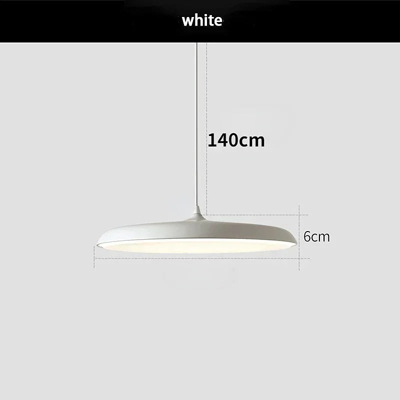 UFO Led Pendant Light: Modern Round Hanging Lamp for Kitchen, Dining, Living Room