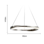 Modern Designer Circular Pendant Lamp for Living, Dining, and Bedroom