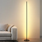 LED Floor Lamp 15W Aluminum Iron Paint Black/White Living Room Bedroom Lighting