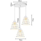 Wrought Iron Caged Pendant Light for Industrial Style Decor