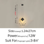 Modern LED Pendant Lights for Living Room Bedroom Bar Decor Lighting