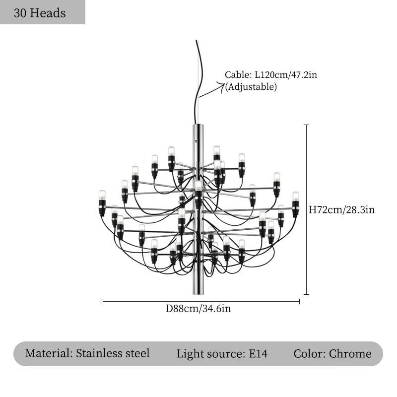 Modern LED Ceiling Chandelier for Luxury Home Decor