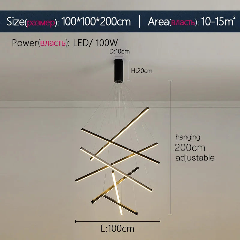 Modern Nordic Dining Room Chandeliers Minimalist Bar Lamps Atmospheric Living Room Lighting