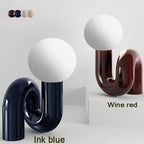 Modern LED Resin Table Lamp Luxury Creative Design Night Light