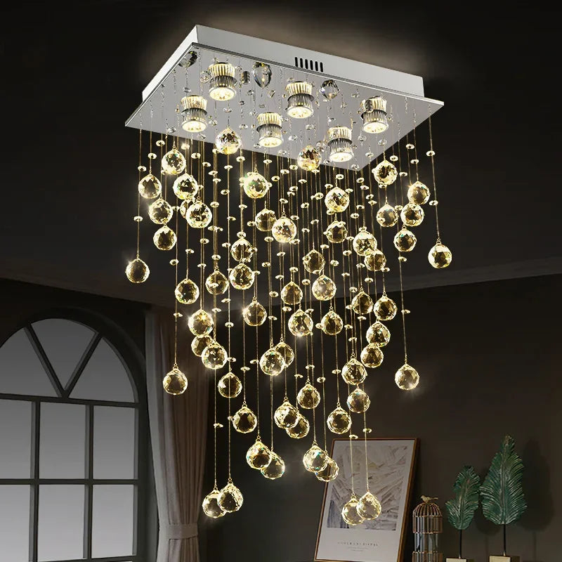 Luxury Modern Crystal Chandelier for Home Decor & Indoor Lighting