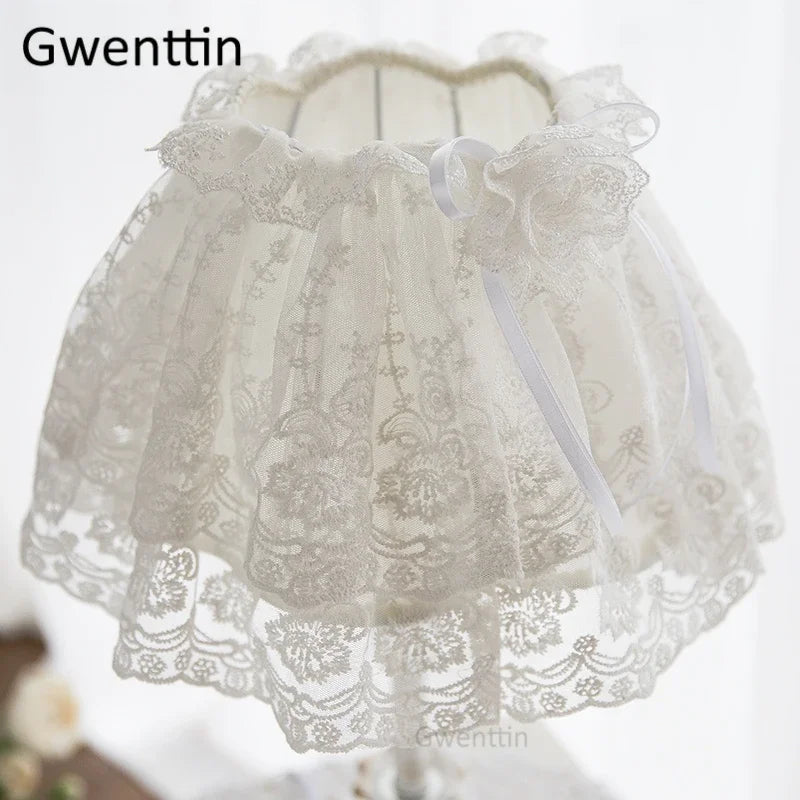 Nordic Lace LED Table Lamp for Home Decor and Wedding Bedroom Lighting