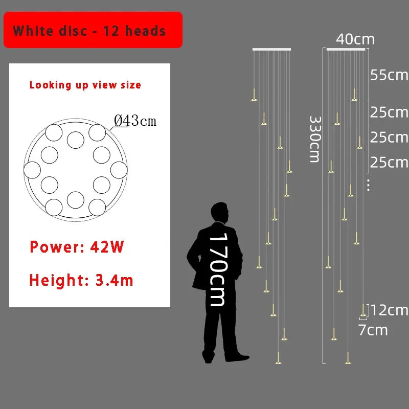 Nordic Minimalist Chandelier 2024 for Stylish Living Room Lighting & Home Decor