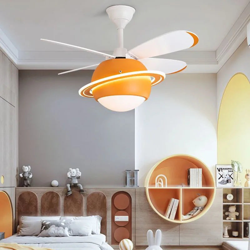 Rabbit Carrot Ceiling Fan: Fun Kids' Room Lighting for Home