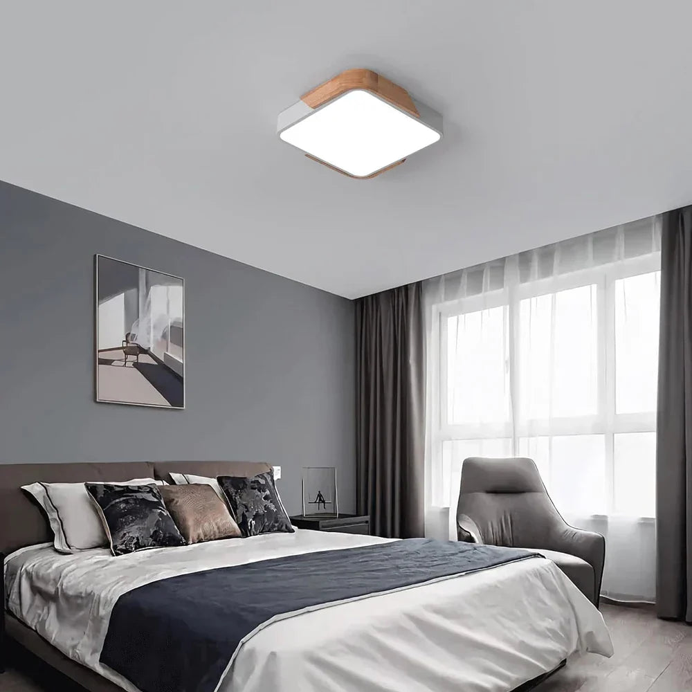 LED Ceiling Light: Modern Bedroom Chandelier for Home Decor