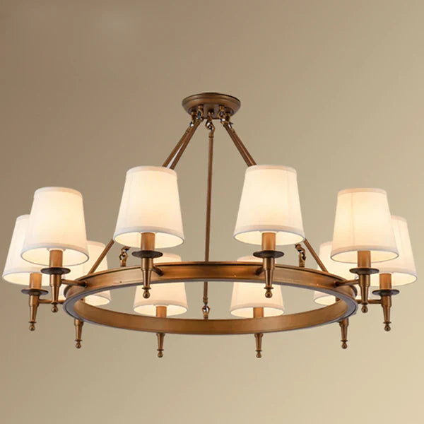Retro Iron Pendant Lamp Classic Design Lighting Fixture