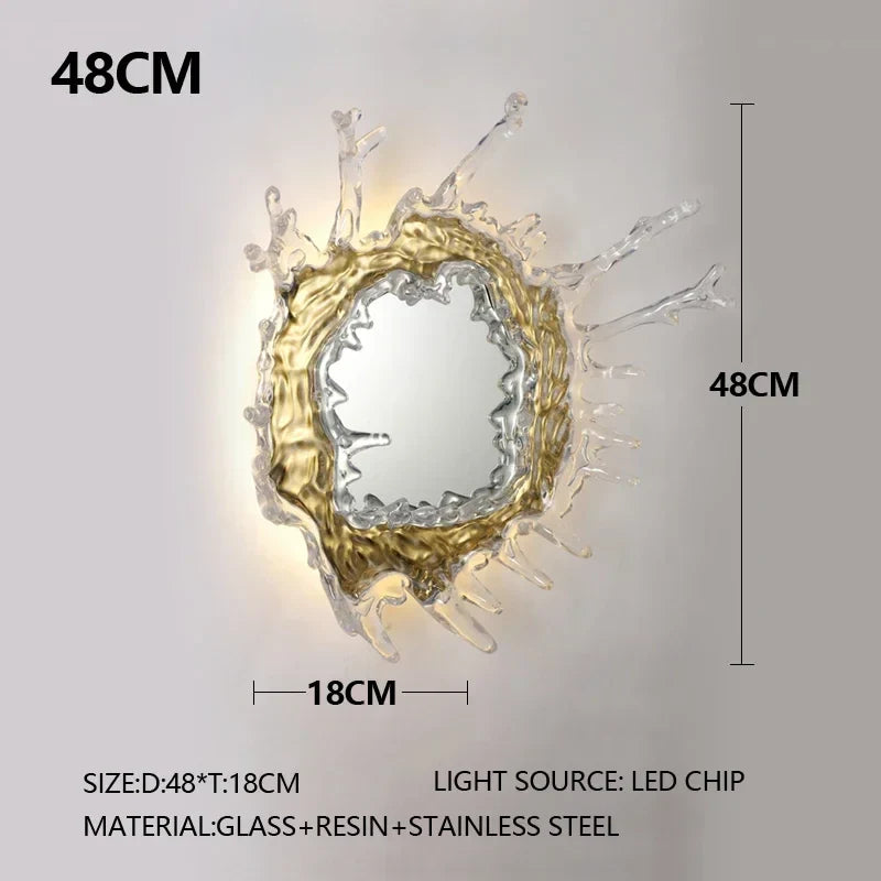 Modern LED Mirror Wall Light for Bathroom and Dressing Room