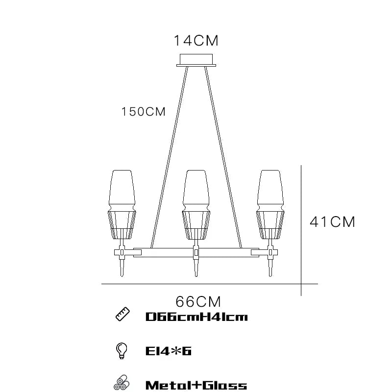 Gold Lustre Glass Chandelier: Modern Luxury Pendant for Living, Dining, Bedroom