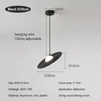 Minimalist Water Ripple LED Chandelier for Home, Restaurant, and Bar